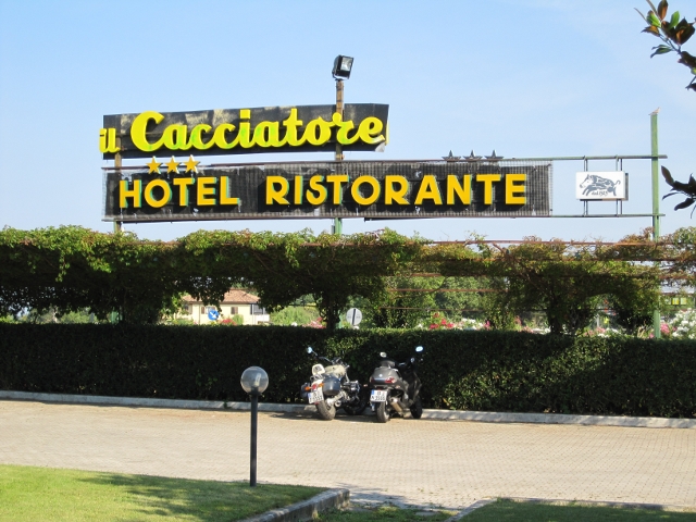 Hotelparkplatz