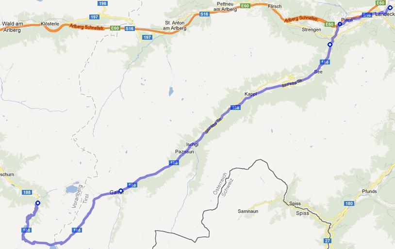 Landeck - Silvretta - Landeck